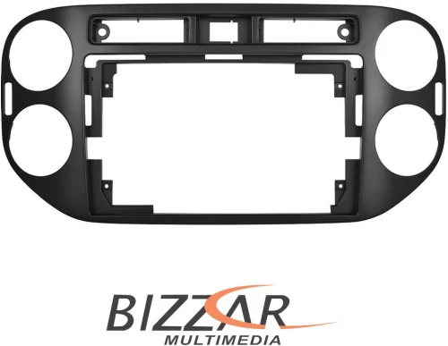 Πρόσοψη, Καλωδίωση & Canbus box για vw Tiguan για Tablet 9" (Black) f-ct-Vw0083bl