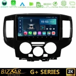 Bizzar g+ Series Nissan Nv200 8core Android14 6+128gb Navigation Multimedia Tablet 9" (Μαύρο) u-g-Ns0391bl