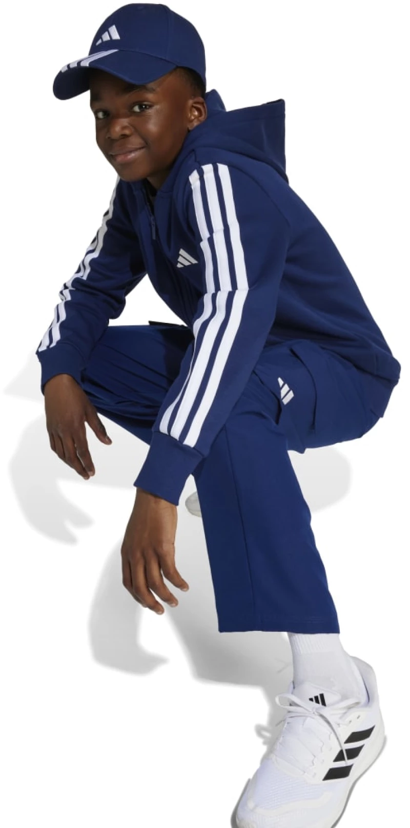 adidas J 3S FL FZ HD JY4980 ADIDAS Μπλε