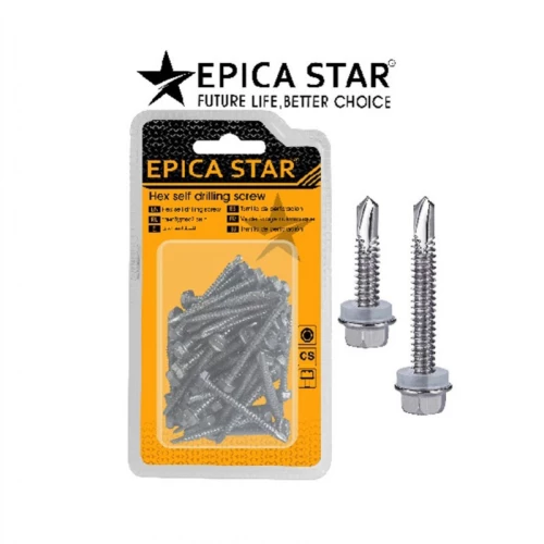 EPICA STAR ΕΞΑΓΩΝΕΣ ΒΙΔΕΣ Μ5.5x50mm 40ΤΜΧ EP-30794