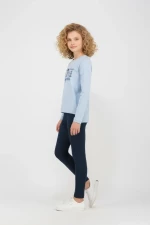 Σετ κολάν κορίτσι εποχιακό "Style girls" γαλάζιο