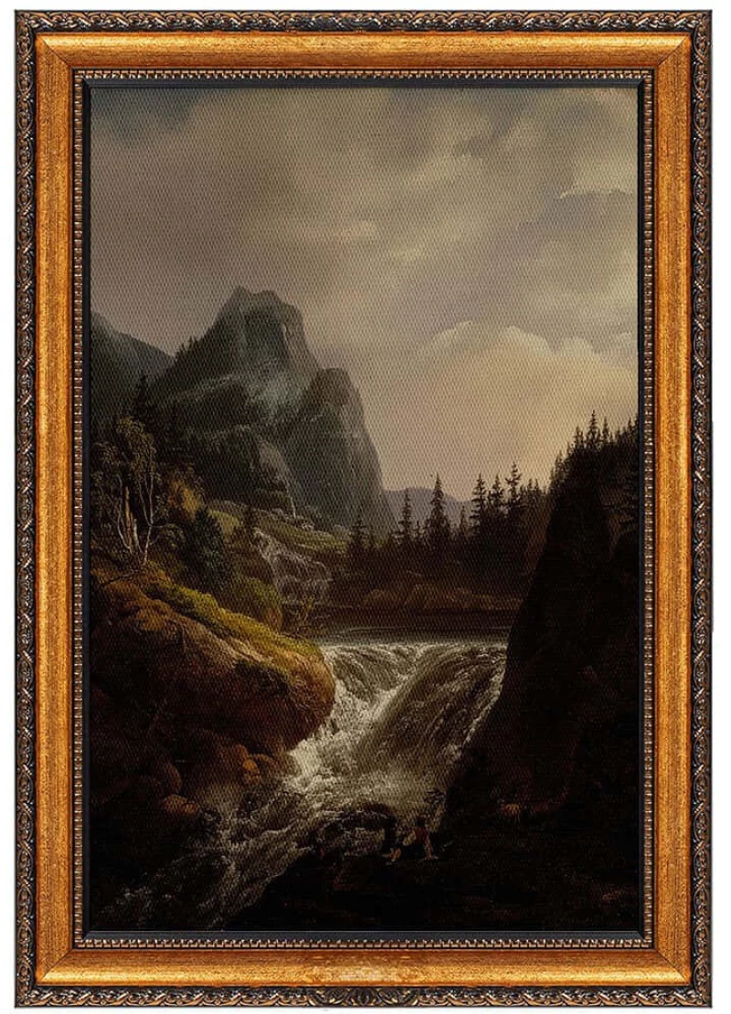 Κάδρο Atc 299DVN1153 50x70cm Multi Wallity Κάθετοι Πλαστικό,Καμβάς
