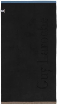 Πετσέτα Θαλάσσης Double Blue-Black Guy Laroche Θαλάσσης 90x180cm 100% Βαμβάκι