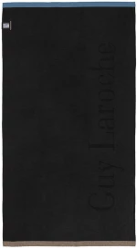 Πετσέτα Θαλάσσης Double Blue-Black Guy Laroche Θαλάσσης 90x180cm 100% Βαμβάκι