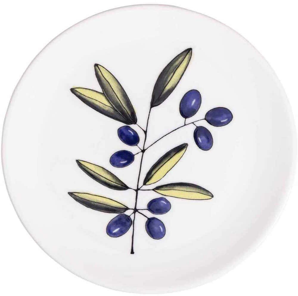 Πιάτο Ρηχό (Σετ 6Τμχ) 280TMA2275 26cm Multi-White Hermia Κεραμικό