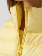 S.OLIVER Γυναικείο κίτρινο αμάνικο μπουφάν 2173776-1105