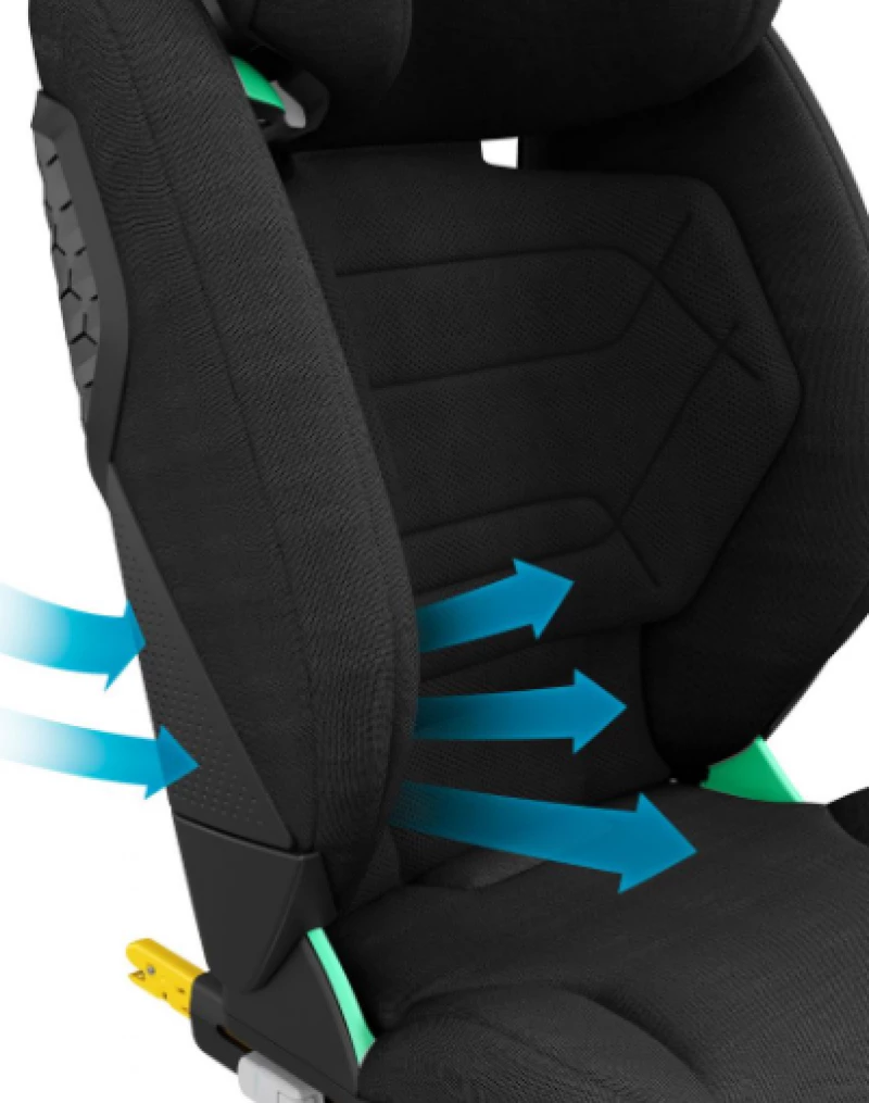Maxi cosi Κάθισμα Αυτοκινήτου Rodi FIX Pro2 i-Size 100 έως 150cm Authetic Black BR79485