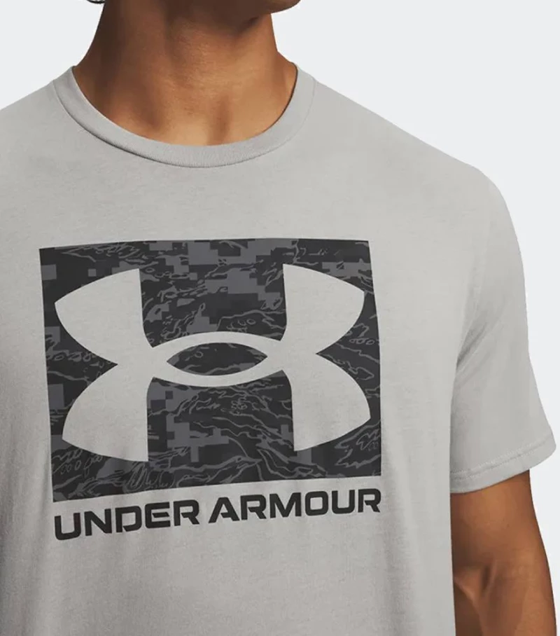 UNDER ARMOUR ABC CAMO BOXED LOGO SS T-SHIRT - 1361673-069