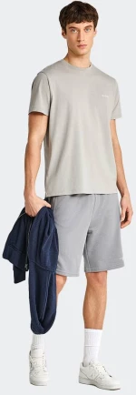 FUNKY BUDDHA Jogger Shorts - FBM013-050-03-STEAL GREY