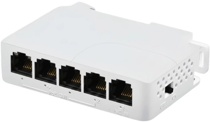 SST-BT14F, 5-Port (4+1) 10/100Μ PoE extender switch, 802.3af 48v 90W