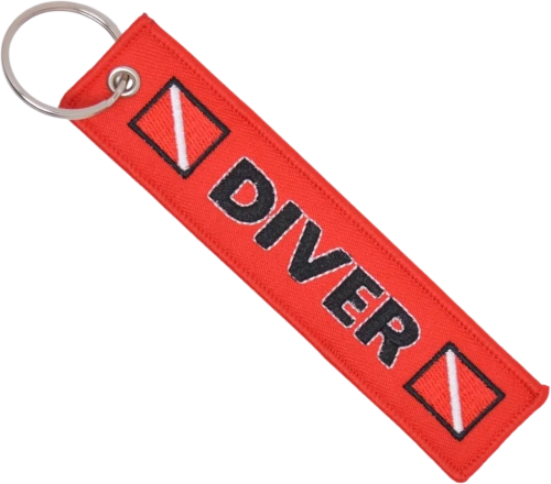 Μπρελόκ Υφασμάτινο με κέντημα Diver