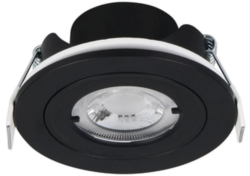 Φωτιστικό Χωνευτό Trio Lighting LAMONT 635310132 Μαύρο Ματ (Black Mat) 3000K