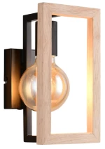 Φωτιστικό Επίτοιχο Reality Lighting -RL BANO R26691032 Μαύρο Ματ (Black Mat)