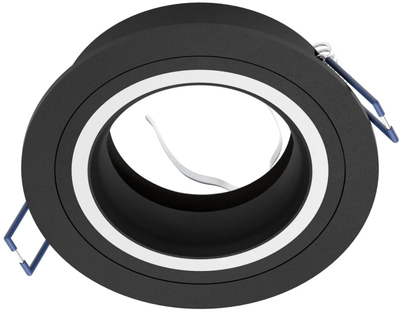 Φωτιστικό Χωνευτό Eglo 900815 CAROSSO Μαύρο Ματ (Black Mat)|Λευκό (White)