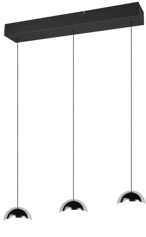 Φωτιστικό Κρεμαστό Reality Lighting -RL SENTA R33553106 Χρώμιο (Chrome) 4000K