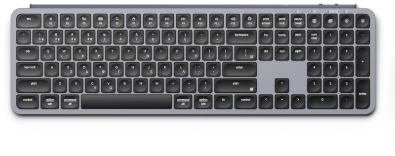 Keychron B6 Pro (B6P-K1-GR) Ultraslim Wireless BT Keyboard ZMK Online customization - Gray 100% GR