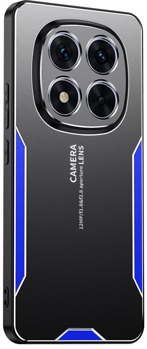 Για Xiaomi Redmi Note 14 Pro+ 5G Blade Series TPU Hybrid Metal Phone Θήκη (Μπλε)