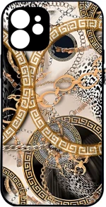 Animal print circle art - Google Pixel 8A 5G