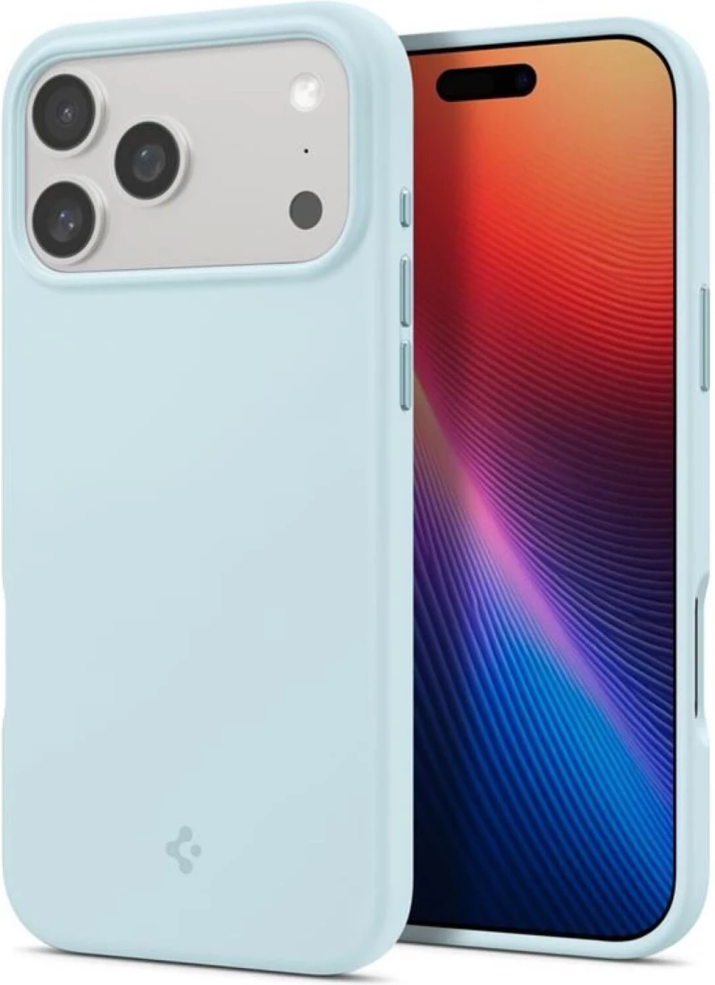 Θήκη iPhone 17 Pro Max Spigen Silicone Fit MagFit Ανθεκτική Σιλικόνης με MagSafe - Mute Blue (ACS10273)