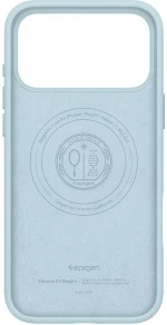 Θήκη iPhone 17 Pro Max Spigen Silicone Fit MagFit Ανθεκτική Σιλικόνης με MagSafe - Mute Blue (ACS10273)
