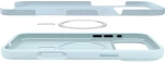 Θήκη iPhone 17 Pro Max Spigen Silicone Fit MagFit Ανθεκτική Σιλικόνης με MagSafe - Mute Blue (ACS10273)