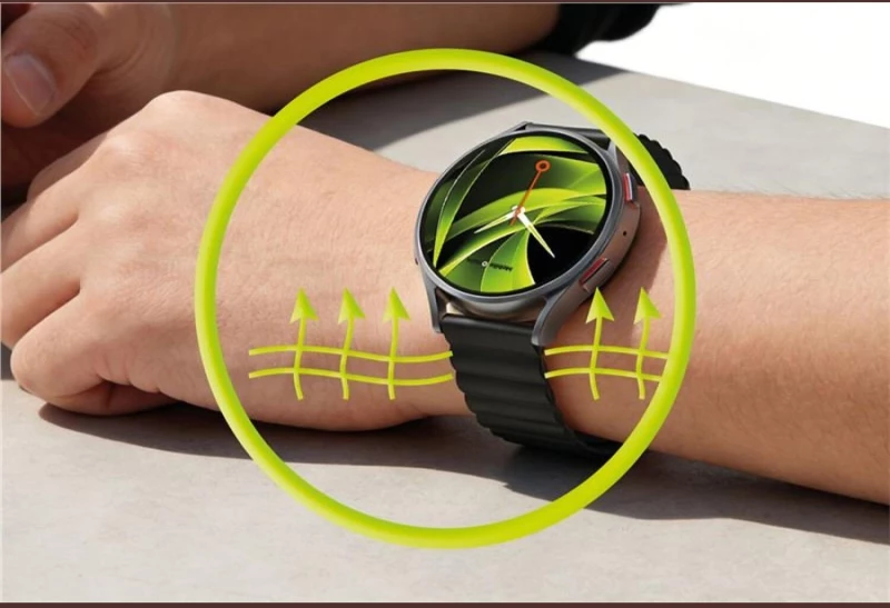 Λουράκι Smartwatch 22mm Mobile Origin Easy Strap Magnetic Universal Μαγνητικό Σιλικόνης - Black (MO-ESM22-BLK)