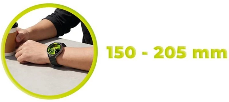 Λουράκι Smartwatch 22mm Mobile Origin Easy Strap Magnetic Universal Μαγνητικό Σιλικόνης - Black (MO-ESM22-BLK)