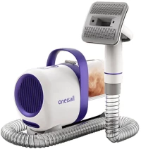 Pet grooming vacuum kit