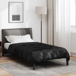 vidaXL Κουβέρτα ολόκληρου του χρόνου Μαύρο 220 x 155 εκ