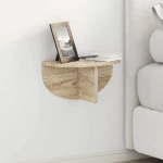 vidaXL Ράφι Τοίχου Δρύς Sonoma 38 x 19 x 19 εκ Επεξεργασμένο ξύλο