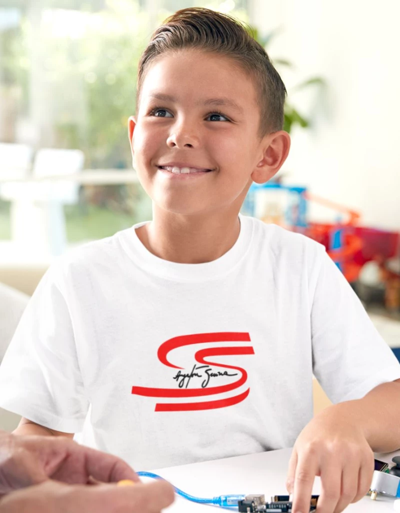 Senna Παιδικό T-Shirt - WHITE