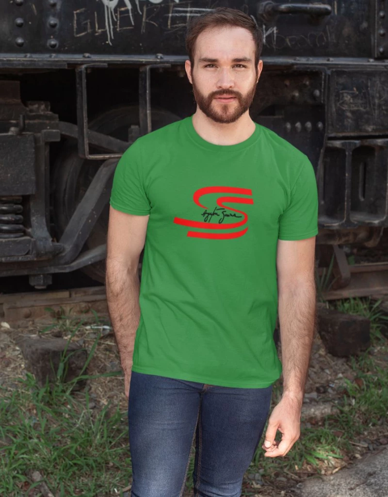 Senna T-Shirt - KELLY GREEN