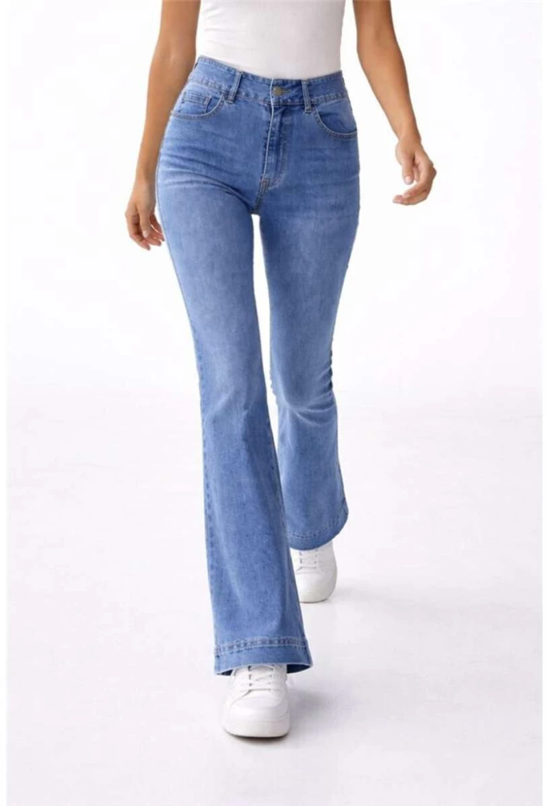 Only 15338622 Ψηλόμεσο Jean Μπλε