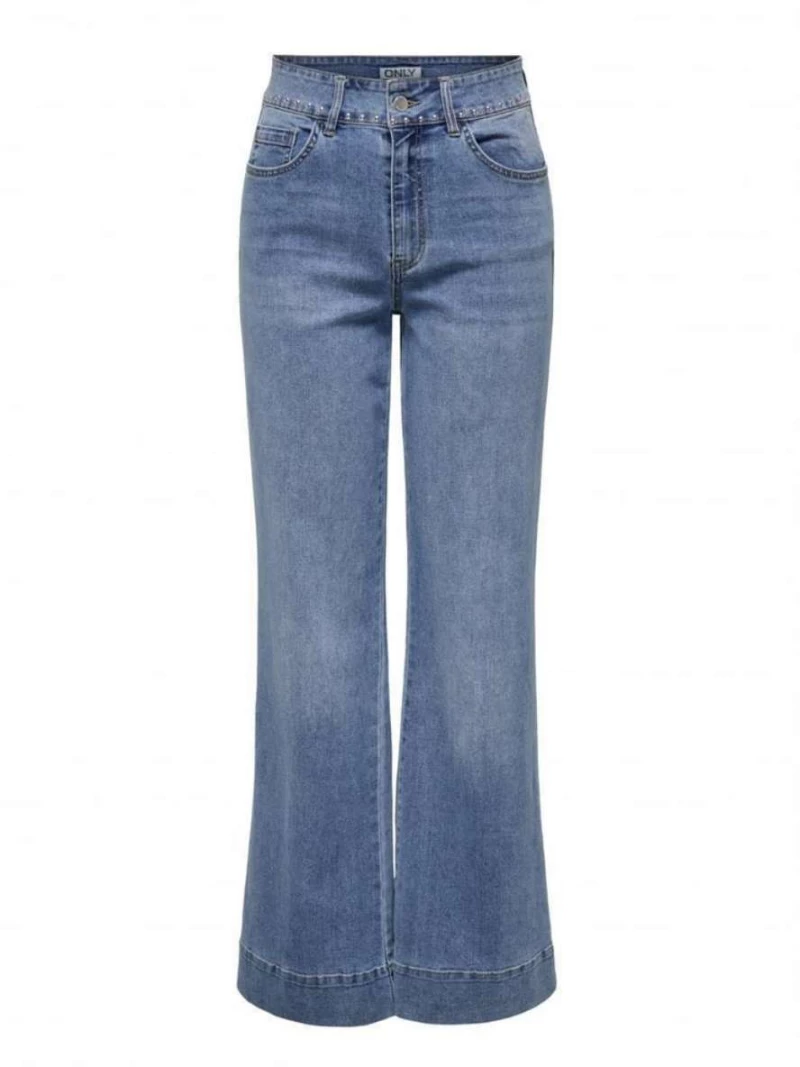 Only 15338622 Ψηλόμεσο Jean Μπλε