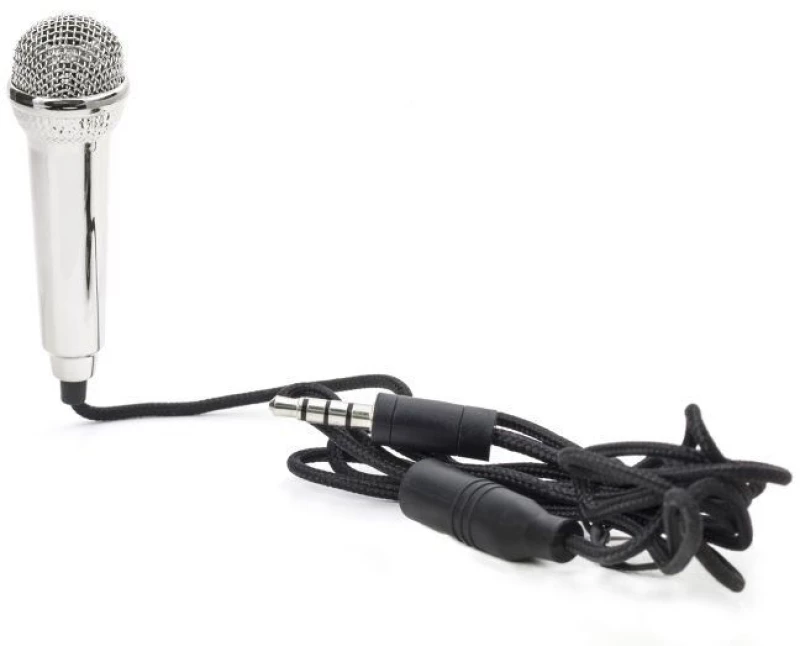 Mini Karaoke Microphone - Silver (US133-EU) / Gadgets