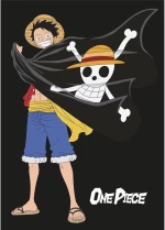 ONE PIECE - Flanel Blanket 110x150cm - Luffy