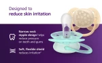 Philips Avent - Ultra soft soother, 18+m, lyserød/orange / Baby and Children