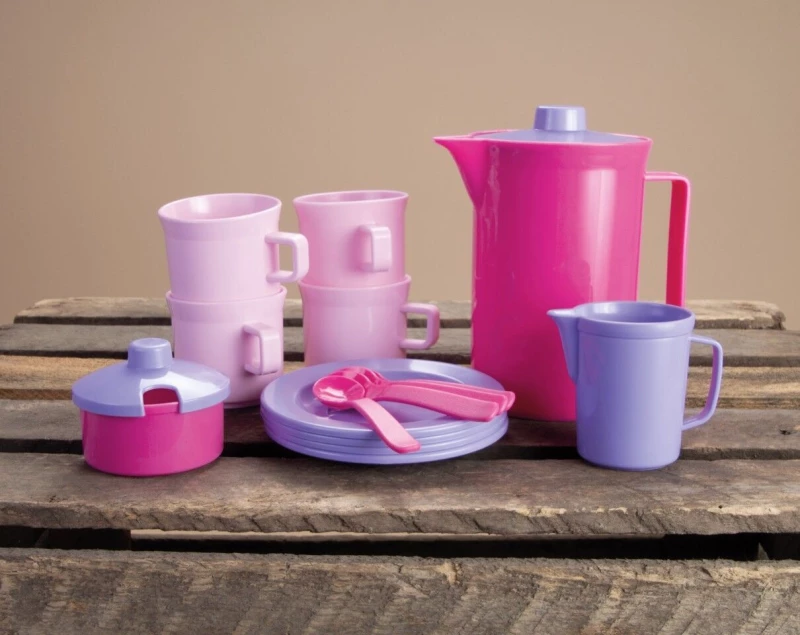 Dantoy - Coffee set, Pink (4396) / Toys