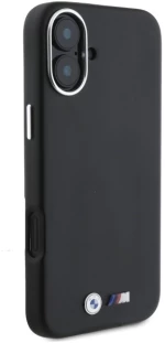 BMW M Smooth Full Wrapped Metal MagSafe case for iPhone 16 - black
