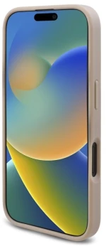 Guess New 4G Triangle Case for iPhone 16 Plus - White