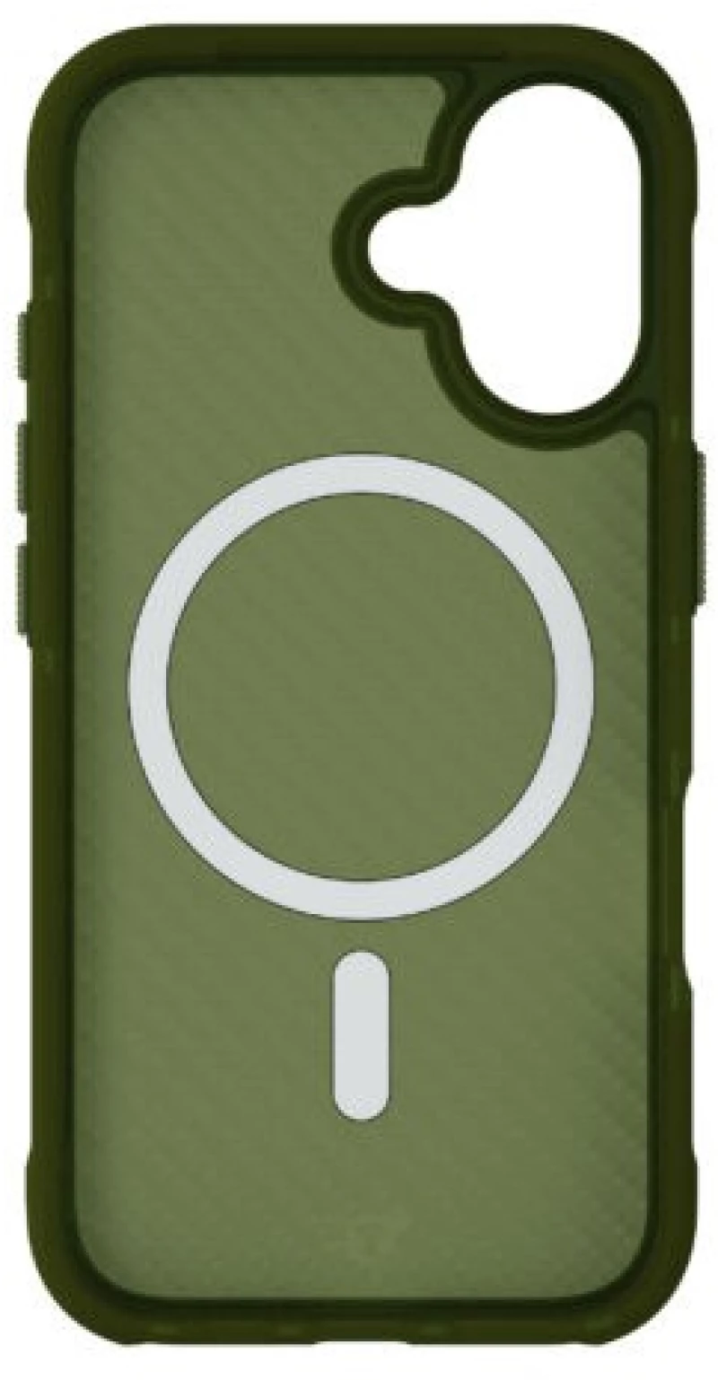 Tech21 - Evo Armour - Cover - iPhone 16 - MagSafe - Green / Electronics