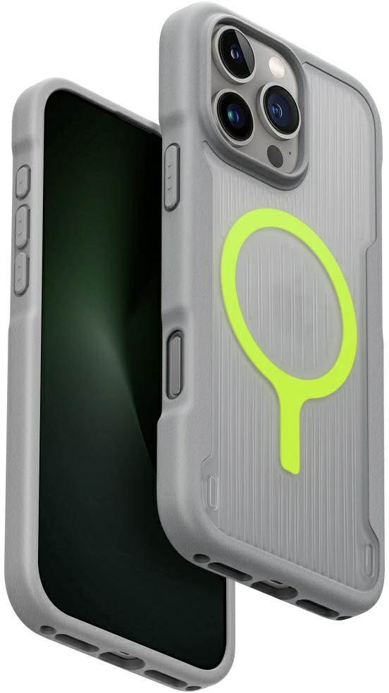 Uniq Combat Active Magclick Charging Case for iPhone 16 Pro Max - Gray