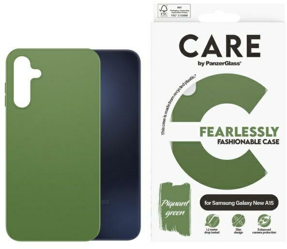 CARE by PanzerGlass Fashion Case for Samsung Galaxy A16 / A16 5G - Green