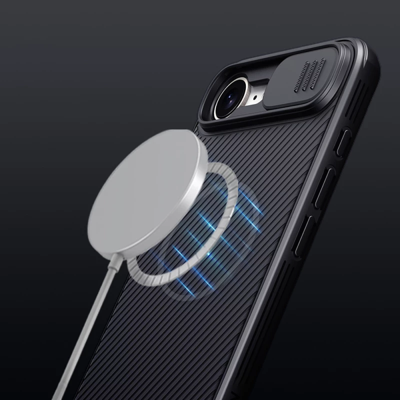 Nillkin CamShield Pro Magnetic Case for iPhone 16e - Black