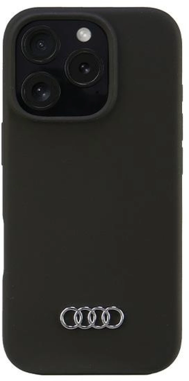 Audi Silicone Case iPhone 16 Pro 6.3" black/black hardcase AU-LSRIP16P-Q3/D1-BK