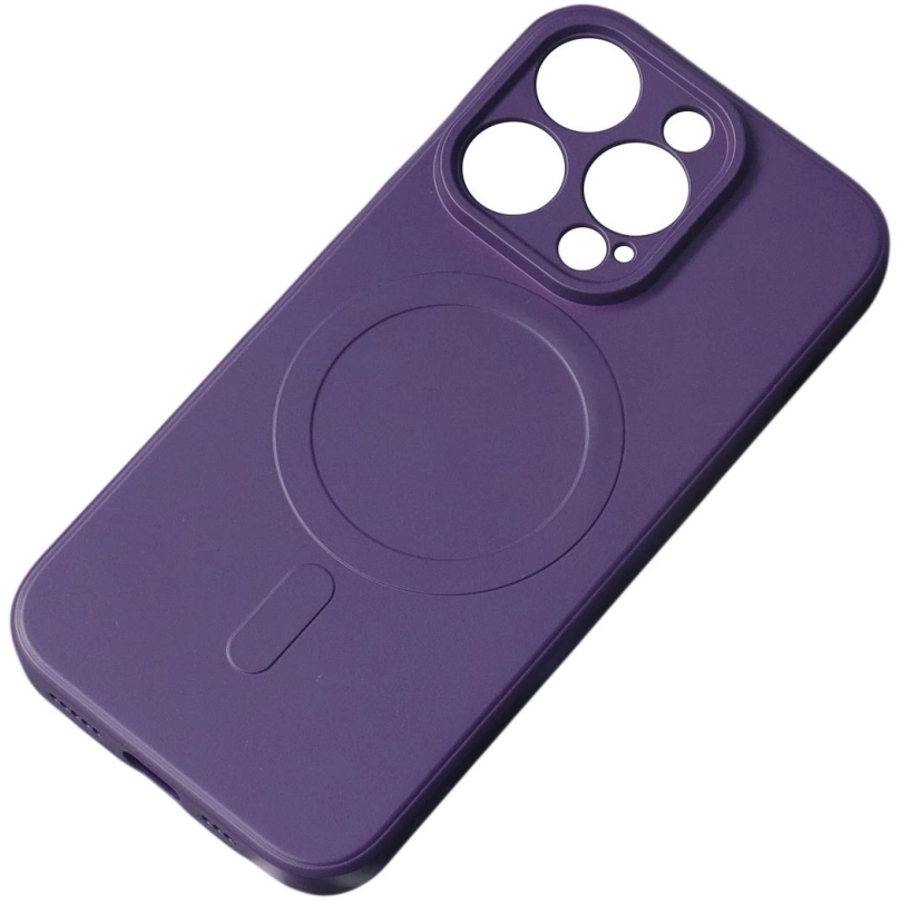 Samsung Galaxy A16 5G Silicone Case with MagSafe - Purple