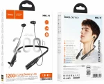Hoco MMJ19 In-ear Bluetooth Handsfree Ακουστικά με Αντοχή στον Ιδρώτα Μαύρα