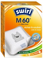 Swirl M60  Σακούλες Σκούπας