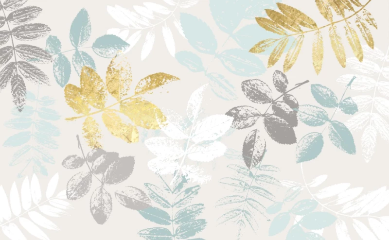 Heinner HR-PRINT70-LFS Αντιολισθητικό Χαλί Ορθογώνιο , LEAFS , 70x140