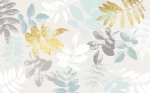 Heinner HR-PRINT70-LFS Αντιολισθητικό Χαλί Ορθογώνιο , LEAFS , 70x140